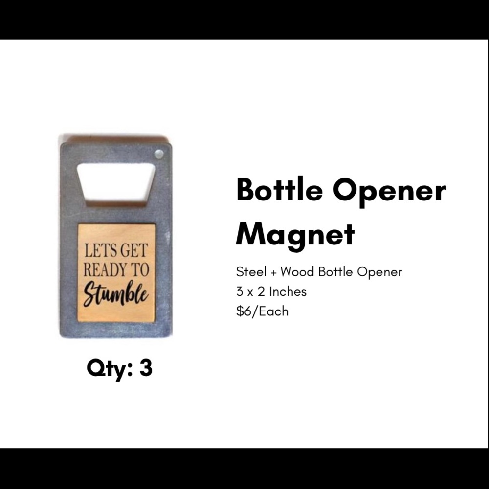 Bottle Opener Magnet